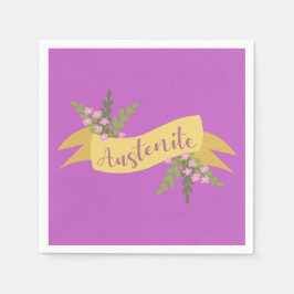 Austenite I Pappersservett