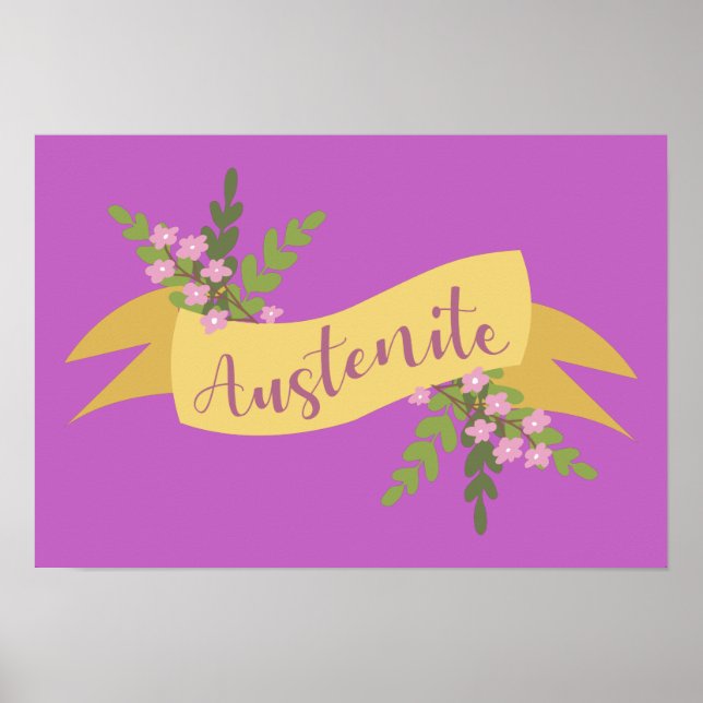 Austenite I Poster (Framsidan)