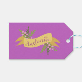 Austenite I Presentetikett