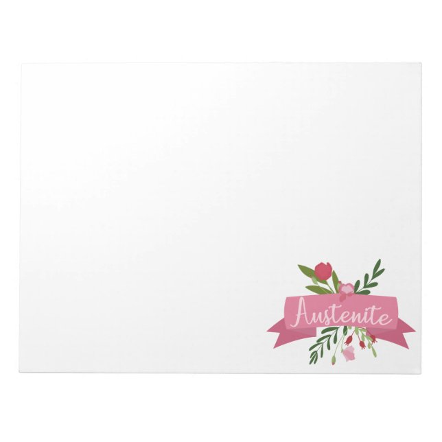 Austenite II Anteckningsblock (Framsida)