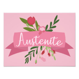 Austenite II Fototryck