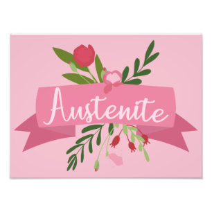 Austenite II Fototryck