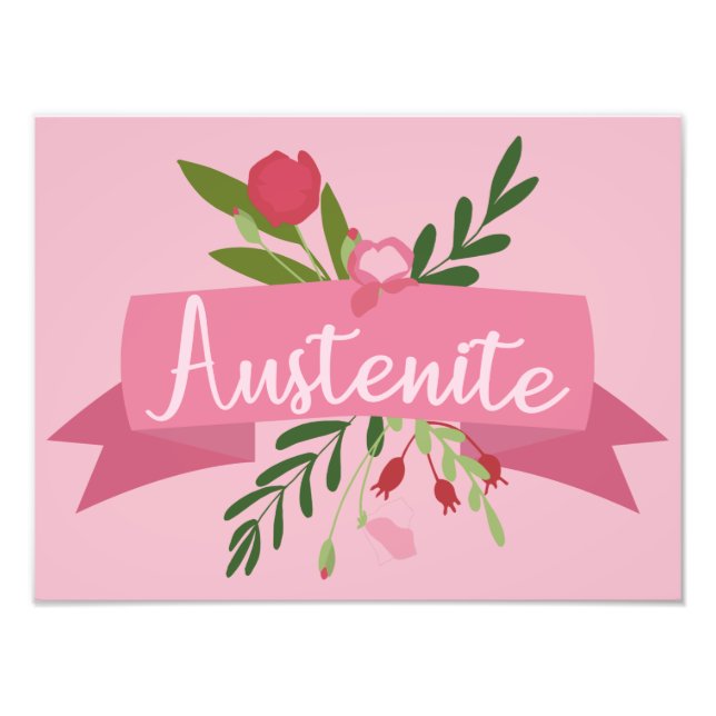 Austenite II Fototryck (Framsidan)