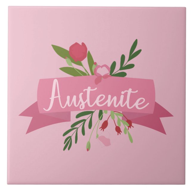Austenite II Kakelplatta (Framsidan)