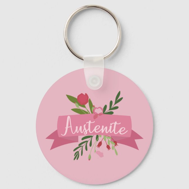Austenite II Nyckelring (Framsida)