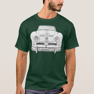 Austin A90 Atlc 1950 s klassisk monokrom T Shirt