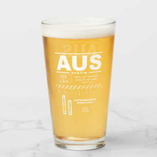 Austin-Bergstrom Internationell flygplats AUS Glaskopp