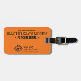 Austin CISV begränsar resggage Tag Bagagebricka