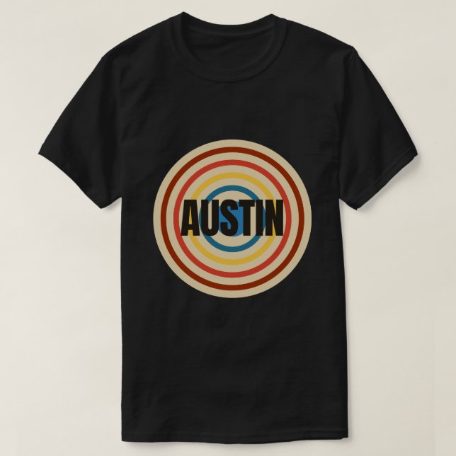 Austin City T Shirt (Design framsida)