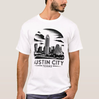 Austin City Texas USA T Shirt