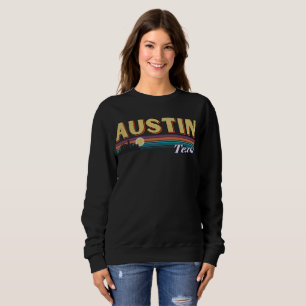 Austin City Texas Vintage Distress Retro Rand T Shirt