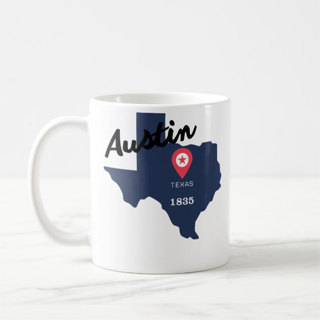 Austin coffee Mug Kaffemugg (Vänster)
