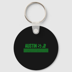 Austin Cowboy Boot Fotbollsklubb Nyckelring