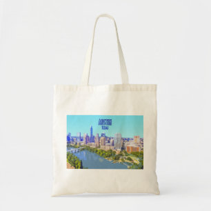 Austin Downtown Texas Vintage Tygkasse