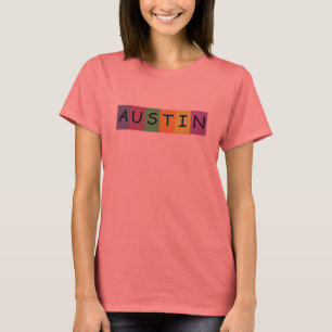 Austin frimärken t shirt