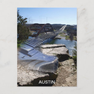 Austin Guitar Bridge Vykort