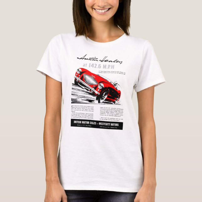 AUSTIN HEALEY 10067 T SHIRT (Framsida)