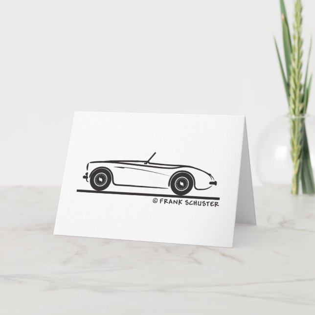 Austin Healey 100 Kort (Framsida)