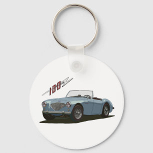 Austin Healey 100 Nyckelring