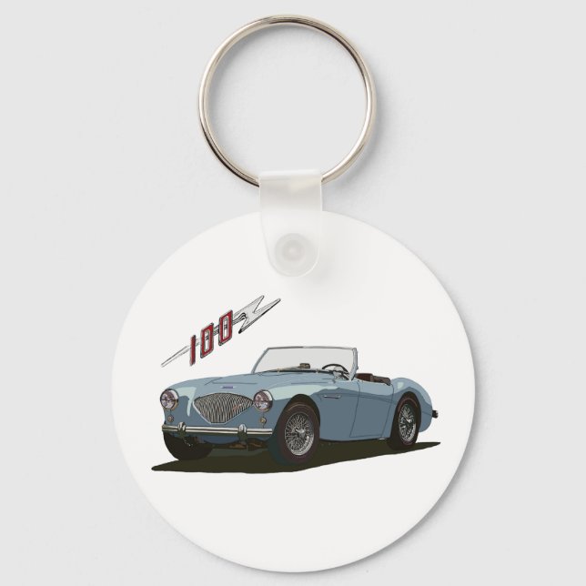 Austin Healey 100 Nyckelring (Framsida)