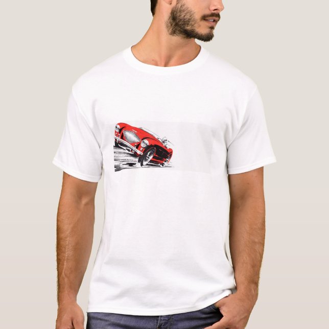 Austin Healey 100 Tee (Framsida)
