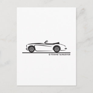 Austin Healey 3000 MK II Vykort
