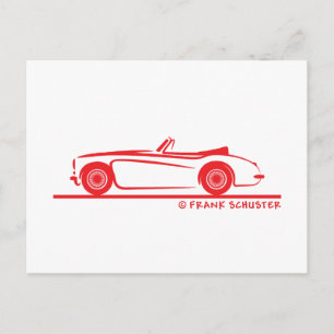 Austin Healey 3000 MK II Vykort