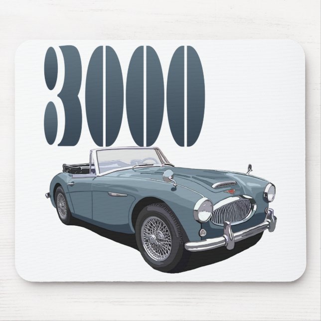 Austin Healey 3000 Musmatta (Framsidan)