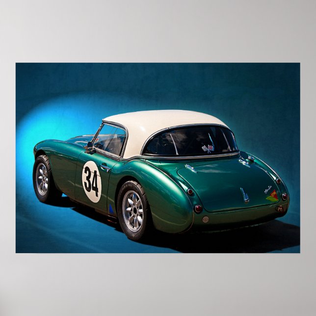 Austin Healey 3000 Poster (Framsidan)