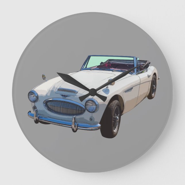 Austin Healey 300 sportbil Stor Klocka (Framsida)