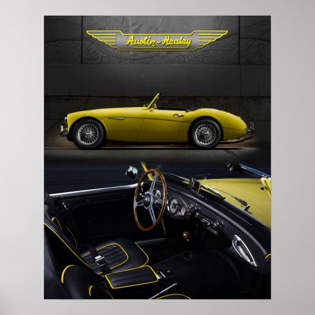 Austin-Healey Poster (Framsidan)