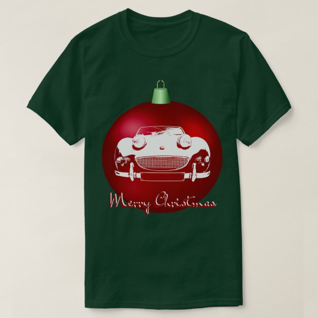 Austin Healey Sprite British Classic monoblock Chr T Shirt (Design framsida)