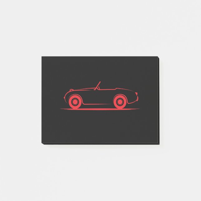 Austin Healey Sprite Bugeye Post-it Block (Framsida)