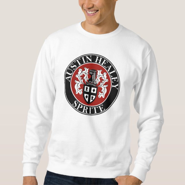 Austin Healey Sprite Car Classic Hiking Anka Sweatshirt (Framsida)