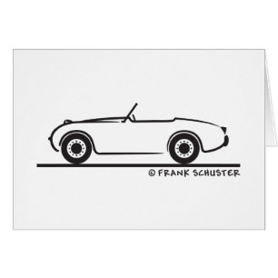 Austin Healey Sprite Hälsningskort