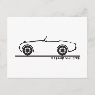 Austin Healey Sprite Vykort
