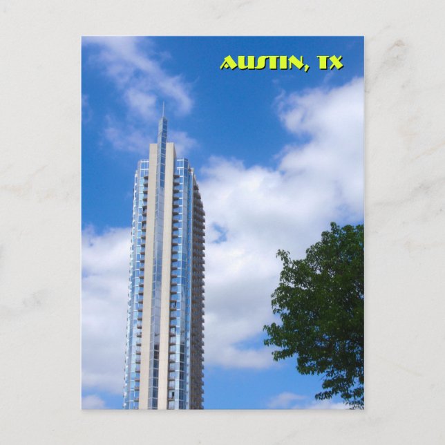 Austin Highrise Vykort (Framsida)