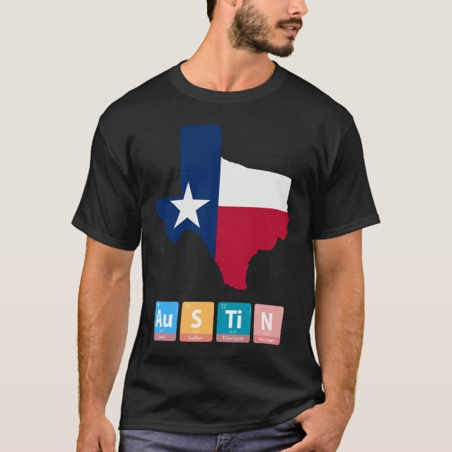Austin Inslag:Lone Star State-pris T Shirt (Framsida)