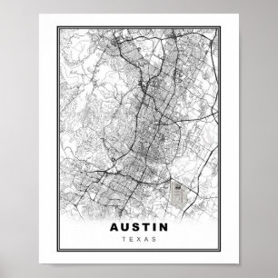 Austin Karta Poster