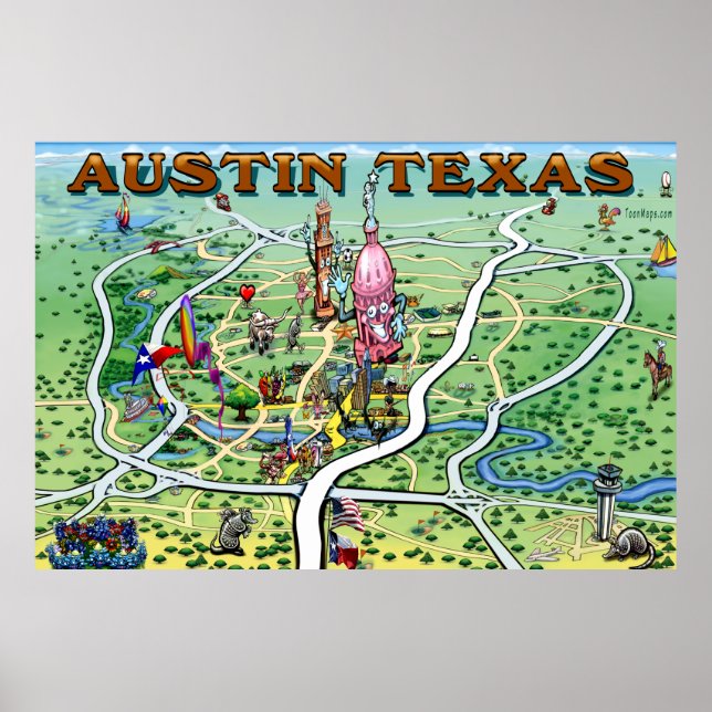 Austin Large Poster (Framsidan)