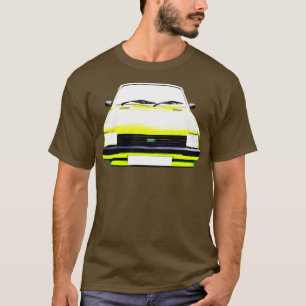 Austin Metro 1980-talets klassiska högkontrast T Shirt