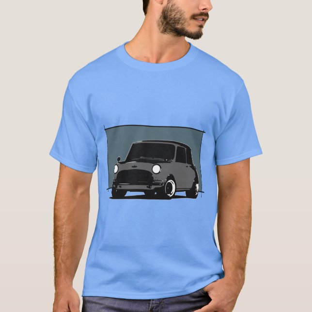 Austin Mini Cooper T Shirt (Framsida)