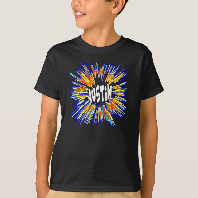 Austin Namn Star Tee (Framsida)