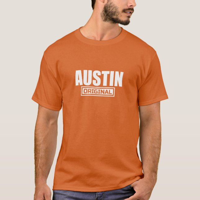 AUSTIN original- STADST-tröja T Shirt (Framsida)