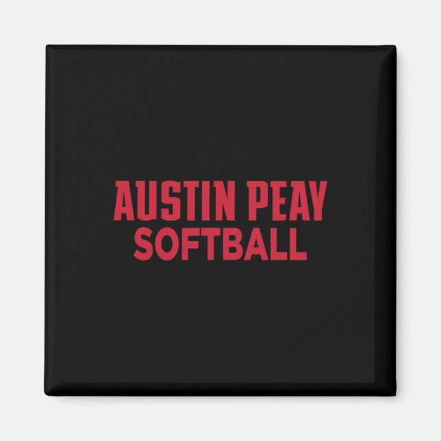 Austin Peay State University Softll Governors Appa Magnet (Framsidan)