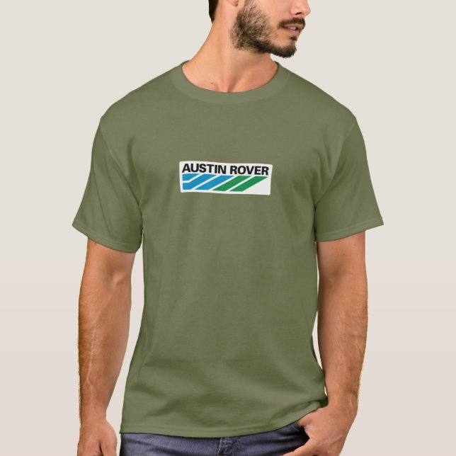 Austin Rover Logotyp - stor T Shirt (Framsida)
