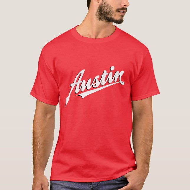 Austin skjorta t shirt (Framsida)