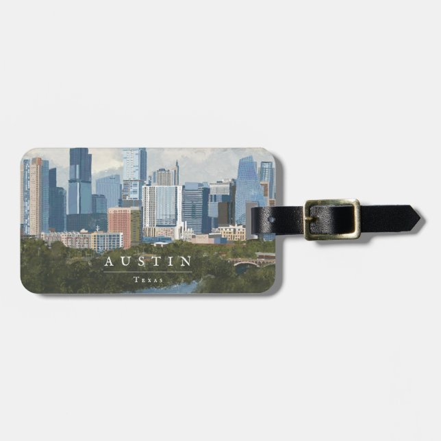 Austin Skyline Bagagebricka (Horisontell Framsida)