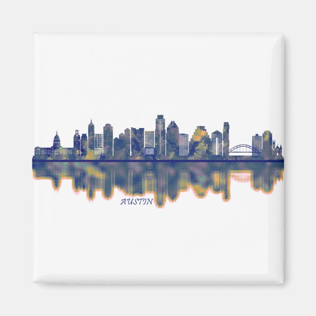 Austin Skyline Magnet (Framsidan)