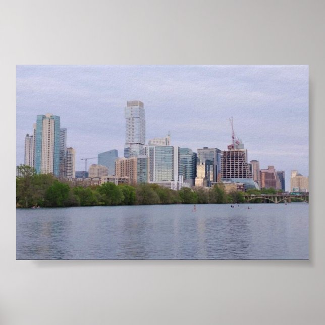 Austin Skyline Poster (Framsidan)